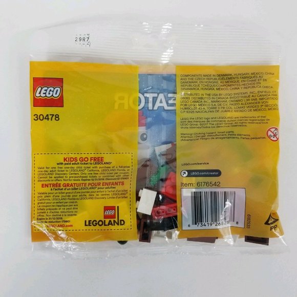 Lego Creator Santa Claus Chimney 30478 Bag 74 Pieces Saint Nicholas Kris Kringle - Picture 5 of 12
